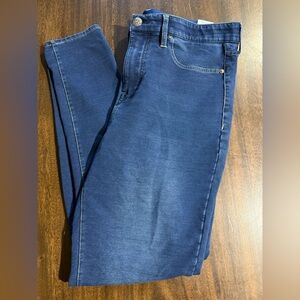 7 Seven Dark Blue Skinny Jeans/Jeggings